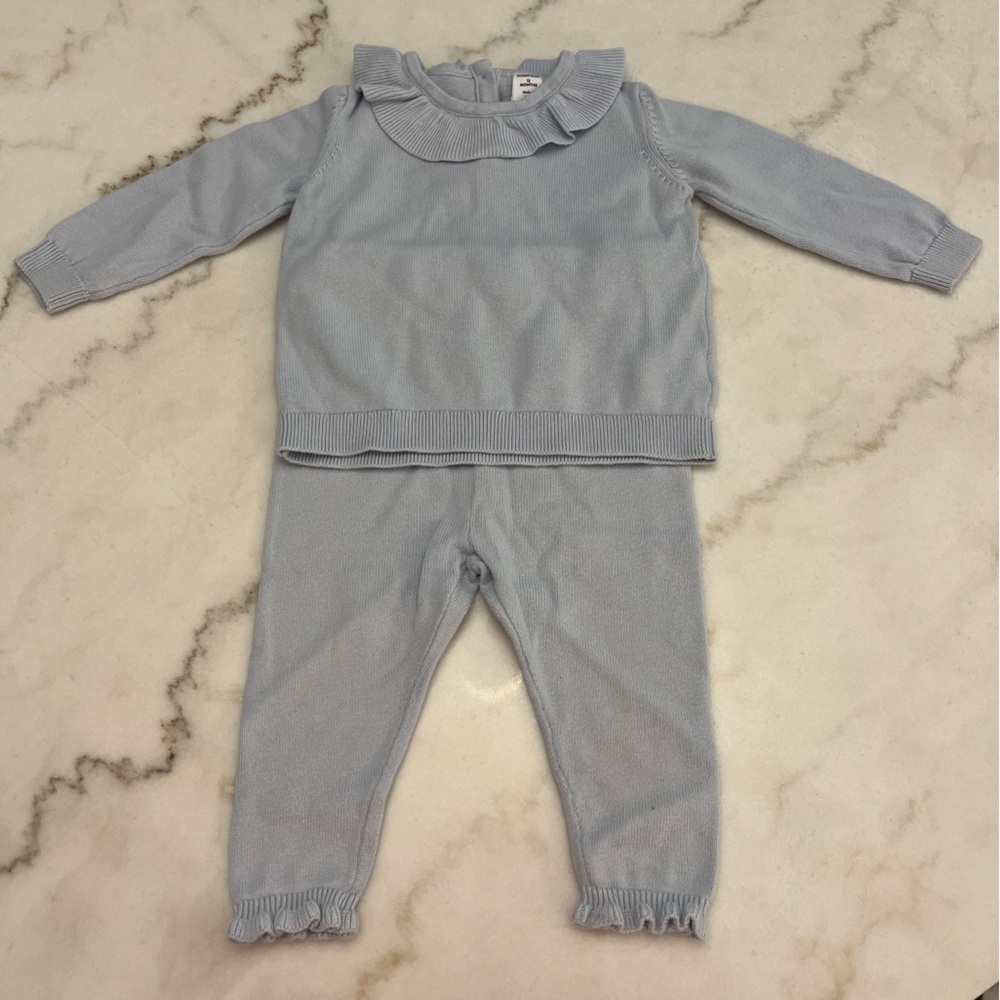 Nordstrom Ruffle Sweater and Pants set